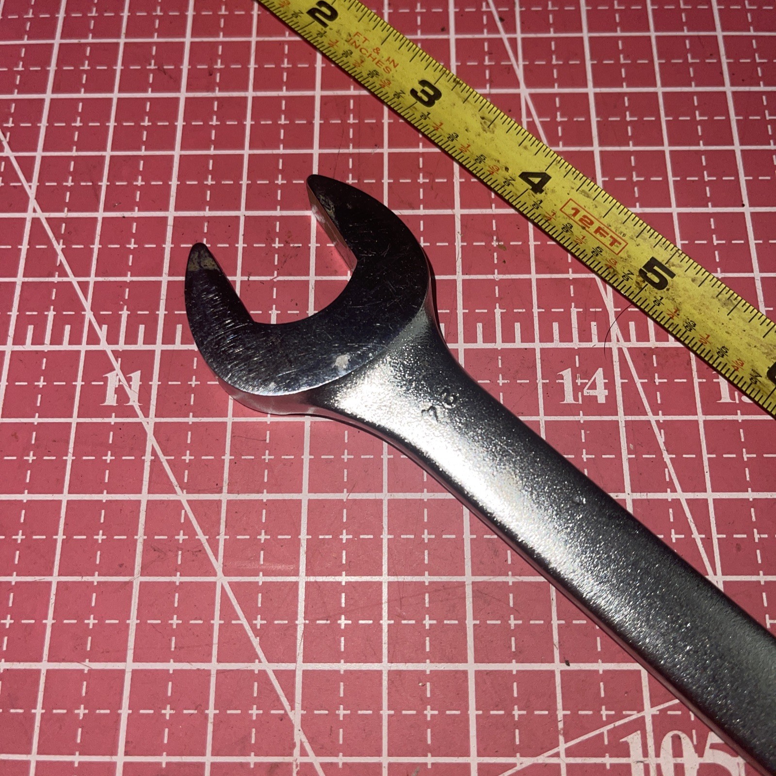 Proamerica USA 1119 19 X 22 MM Metric Open End Wrench 19MM 22MM Vintage