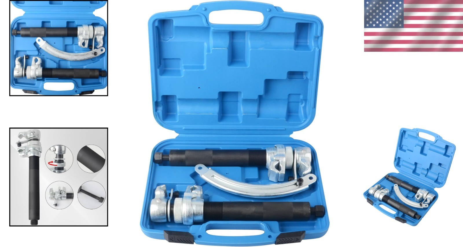 Safe and Secure Spring Compression Tool