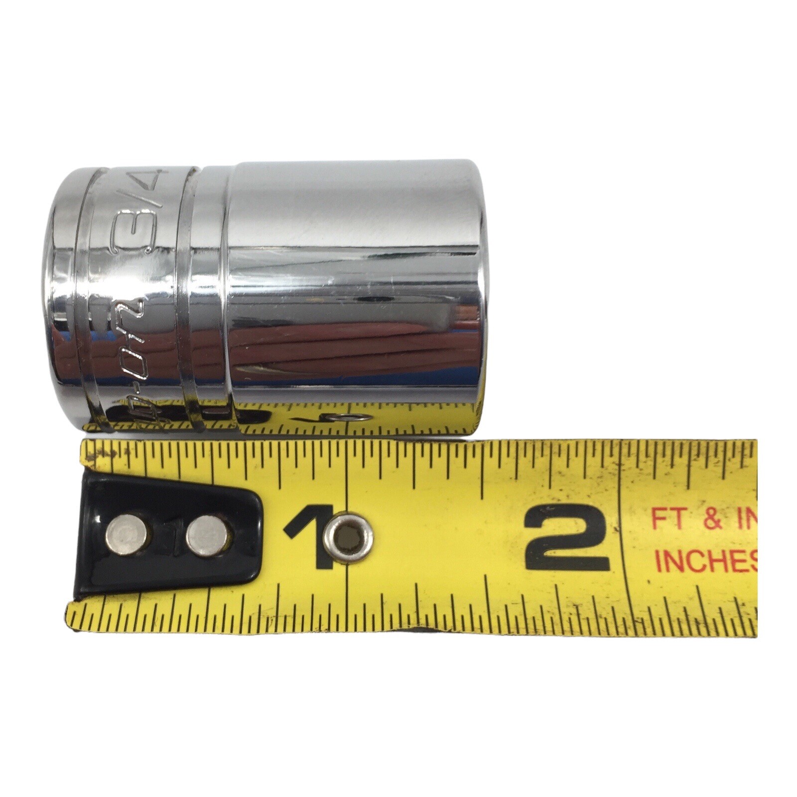 New Snap-on Tools Shallow Socket 1/2″ Flank Drive 3/4″ SAE 6 Point TW241 Chrome