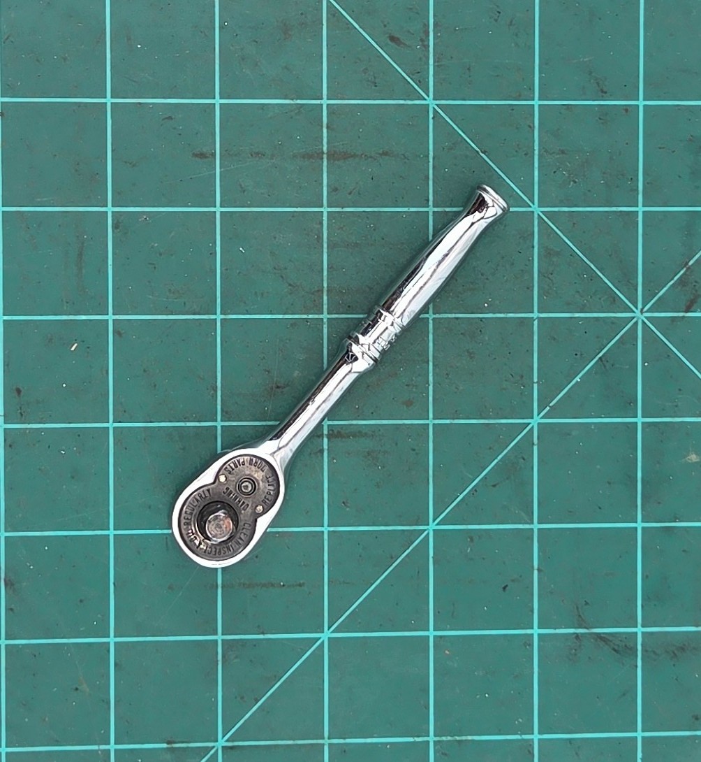 Snap On Tools 1/4″ Drive TM70C Ratchet Vintage