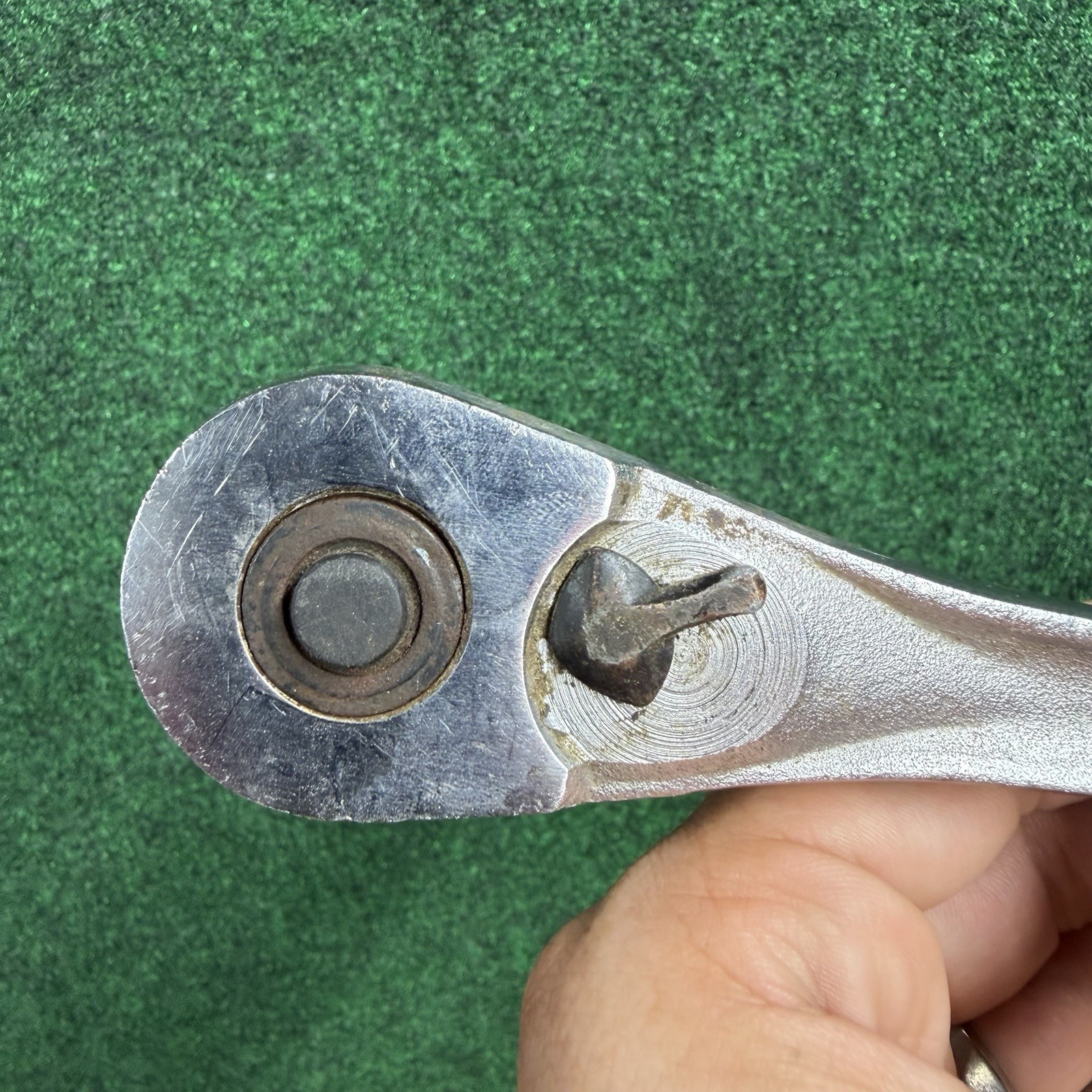 Vintage Craftsman VK 44809 1/2″ Drive Ratchet W/ Quick Release USA Made
