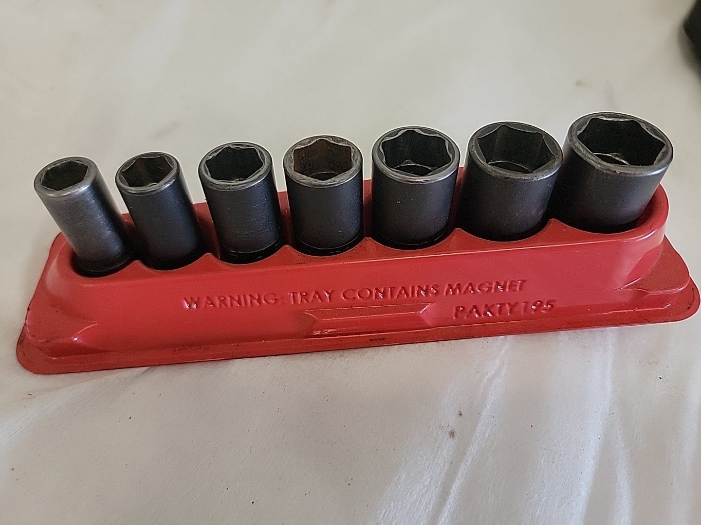 Snap-On PAKTY195 7 Piece 3/8 Drive Socket Set