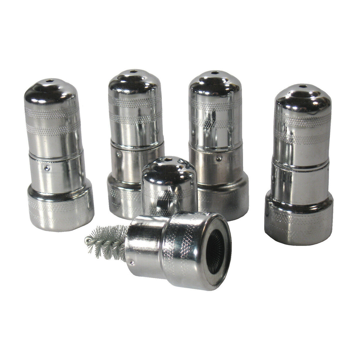 5 Pack Battery Terminal Cable Cleaner Brush Post Dirt Corrosion Clean Steel Wire