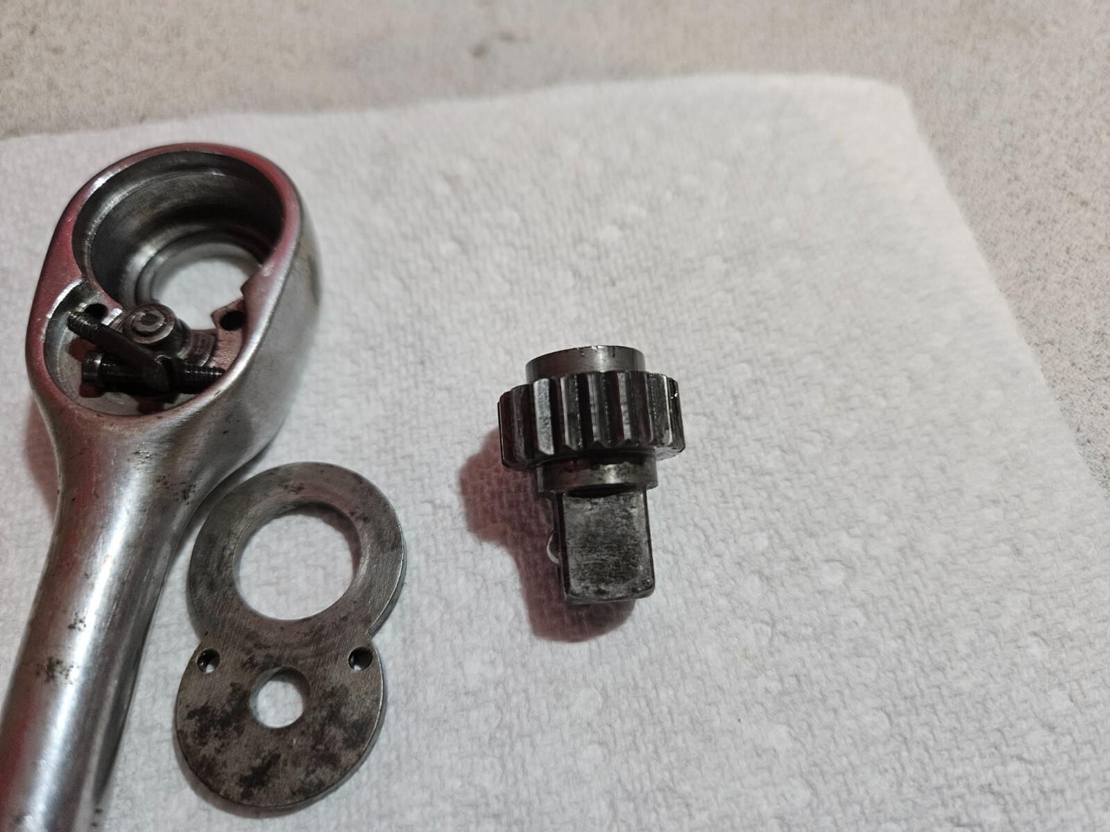 Snap-on F710B 3/8″ Drive 7.5″ Long Ratchet CLEANED & LUBRICATED USA S11