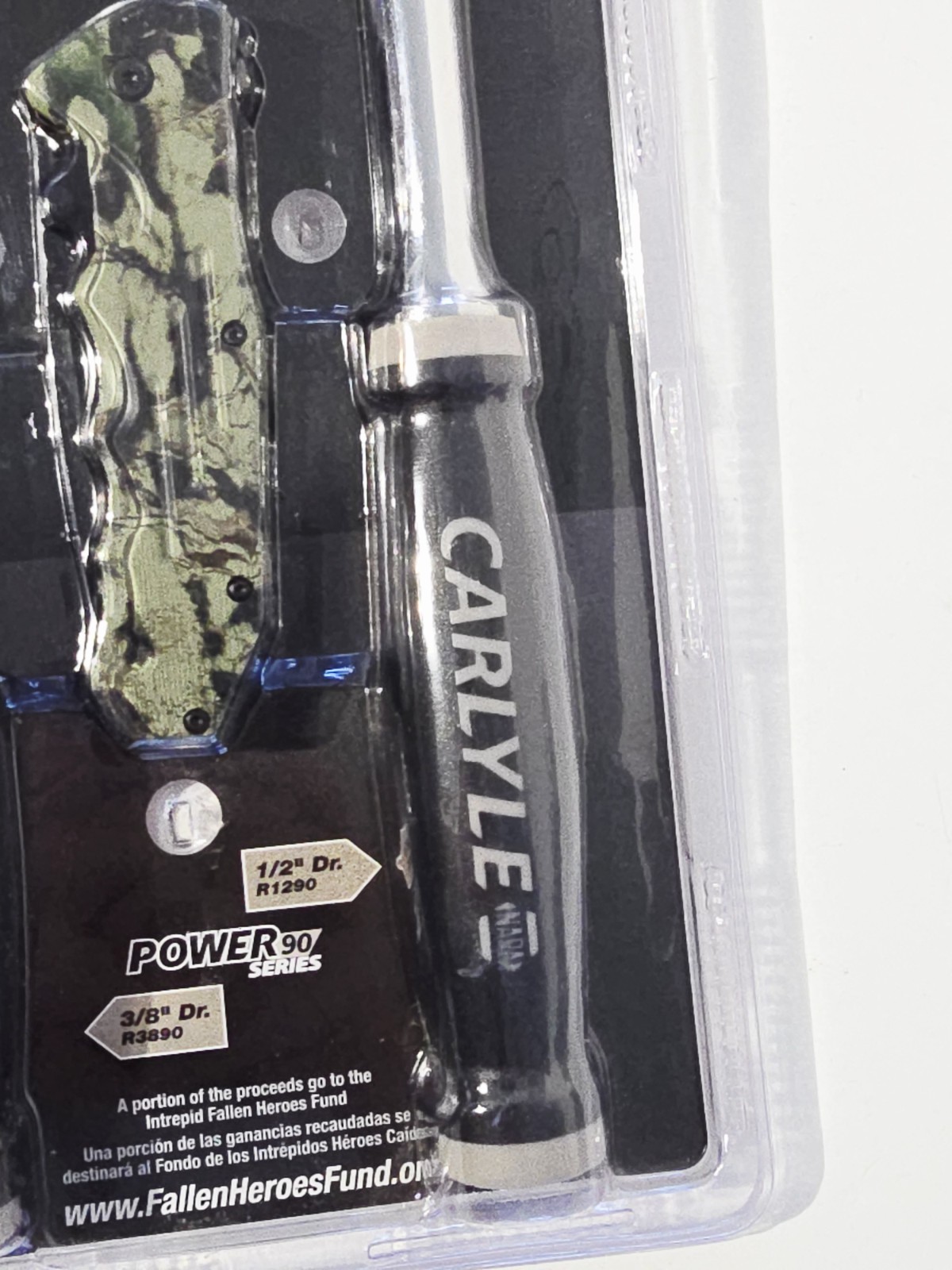RARE! CARLYLE NAPA 3/8 & 1/2 Special Edition Ratchet Set W/ Knife Power 90 Tooth