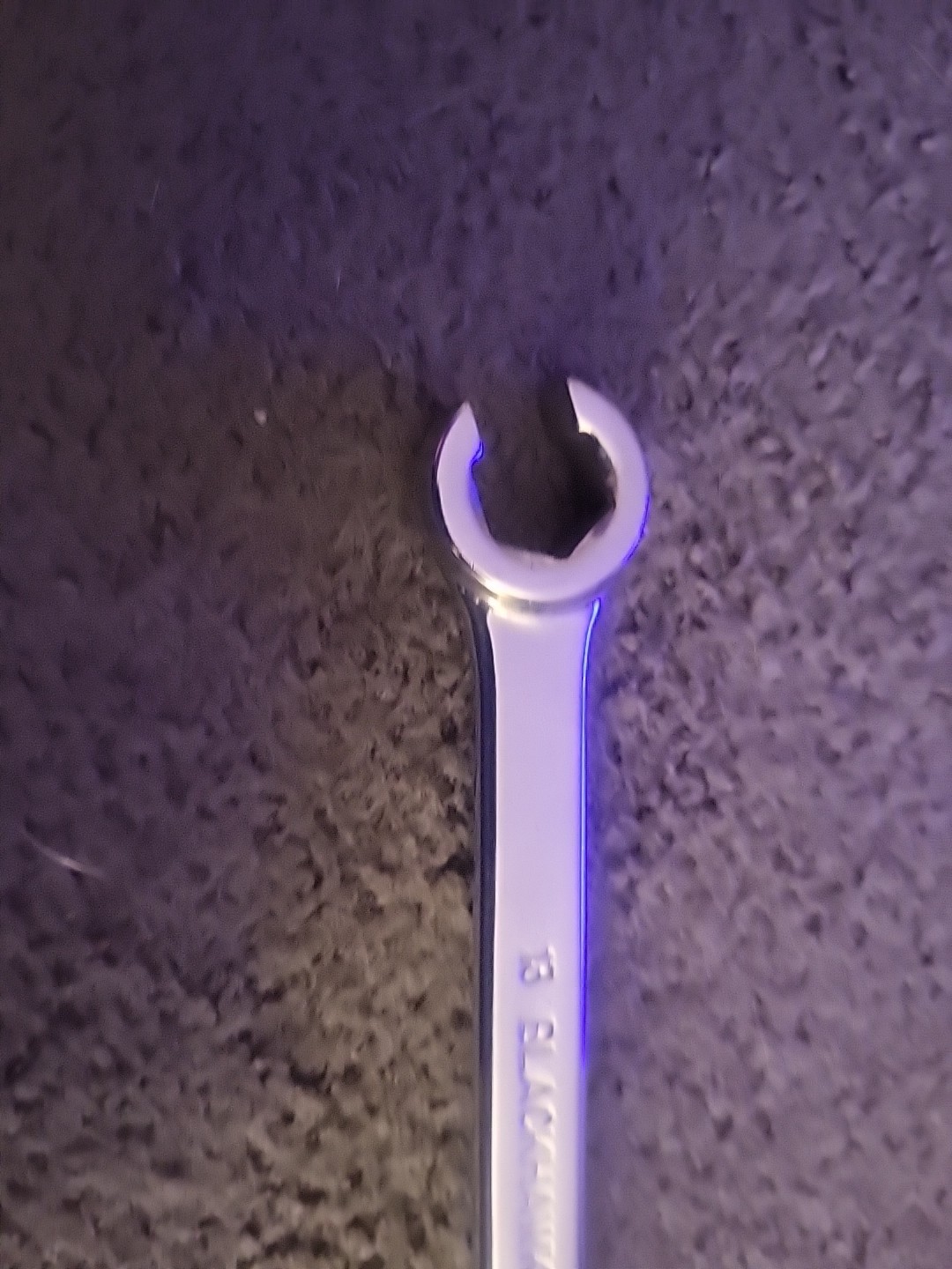 13mmX14mm FLARE NUT WRENCH, POLISHED CHROME FINISH, USA, BLACKHAWK FN-1314MP