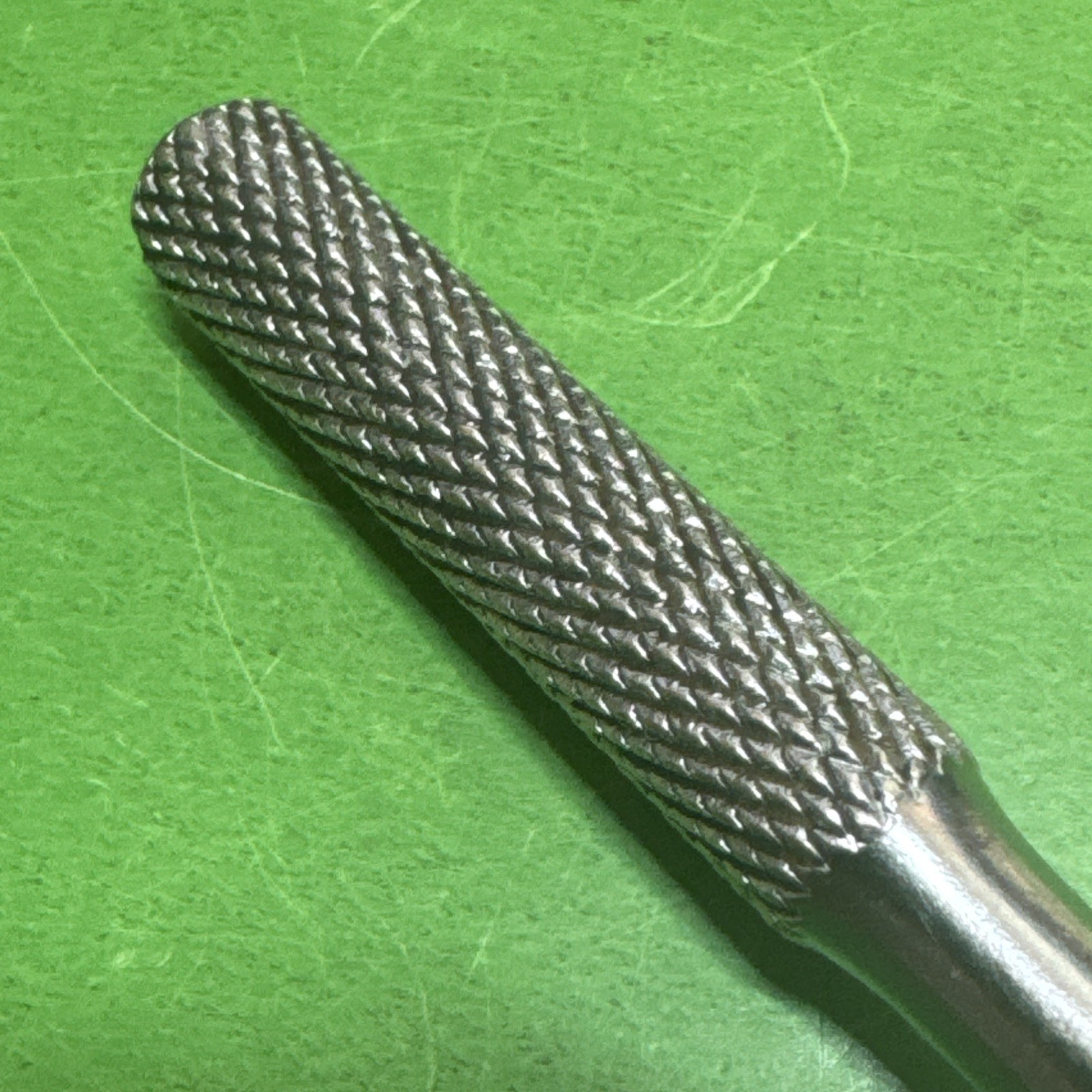 Vintage Penens Corp MFD USA 4.5” Long 1/4″ Drive Knurled Handle Ratchet MPN 1060