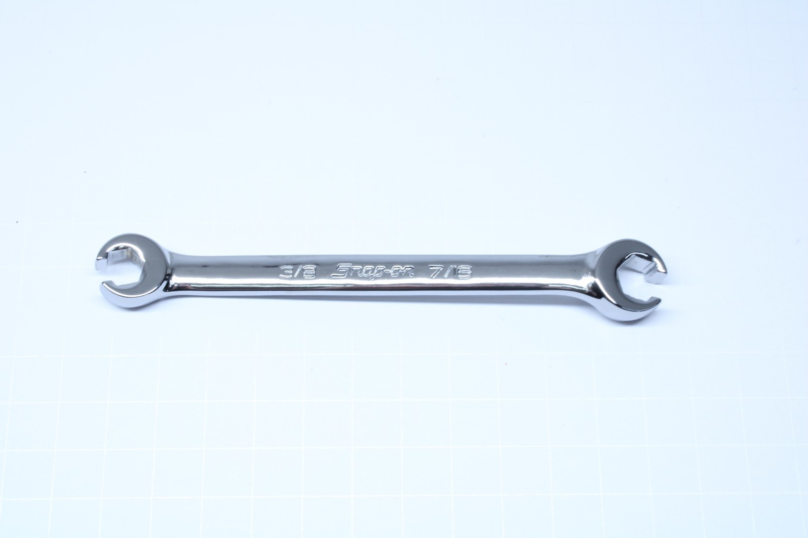 Snap-on Tools USA NEW 3/8” – 7/16” SAE Double End Flare Nut Wrench RXFS1214B
