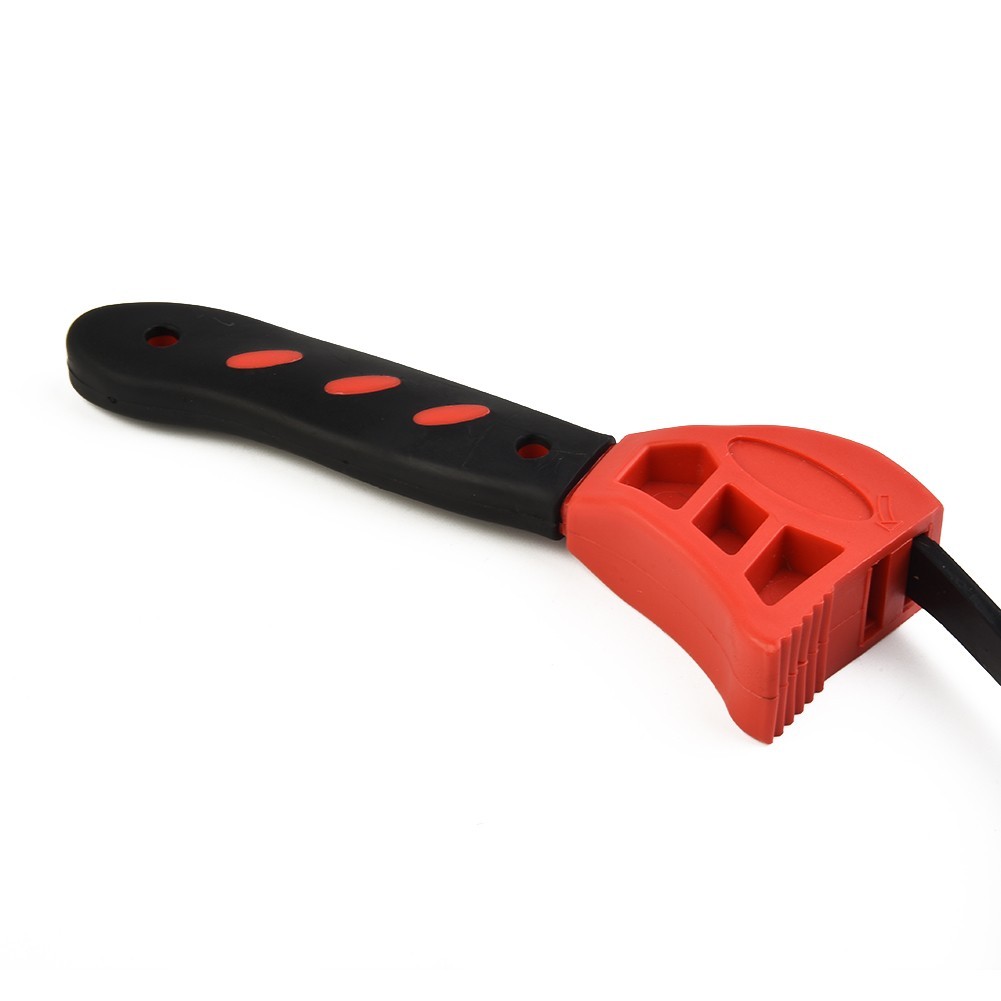 Bottle Opener Repair Tool Wrench Tool Adjustable Rubber Strap Hand Tools