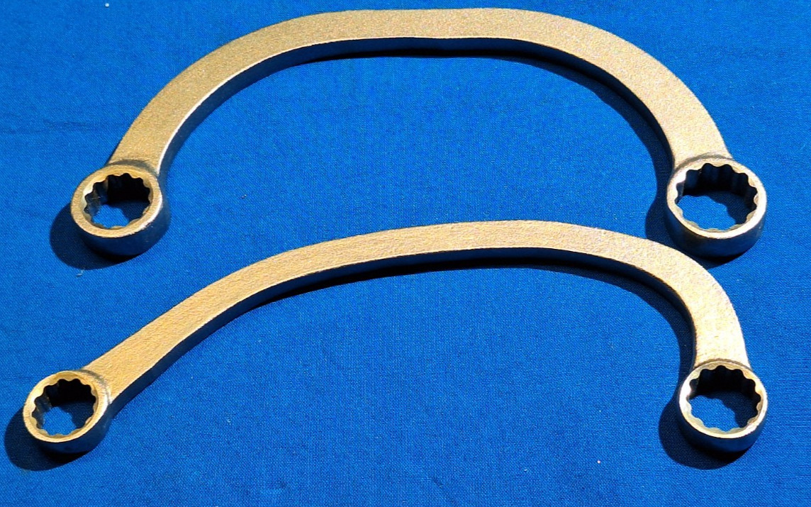 Bonney 2700 & 2701 SAE starter wrenches 3/4″ – 5/8″ & 9/16″ – 5-8″ Matte finish