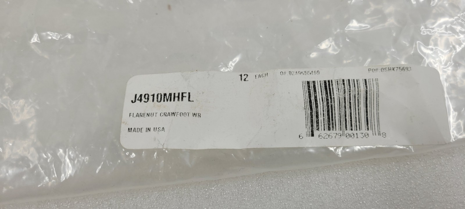 Proto USA 3/8″ Drive 10mm Metric Flare Nut 6 Point Crowfoot Wrench 4910MHFL NEW