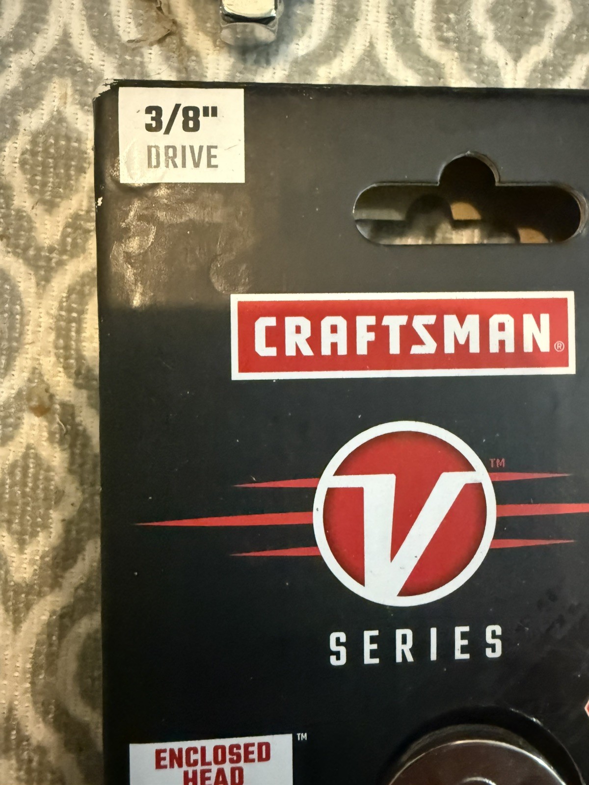 Craftsman 3/8 inch drive ratchet and sockets