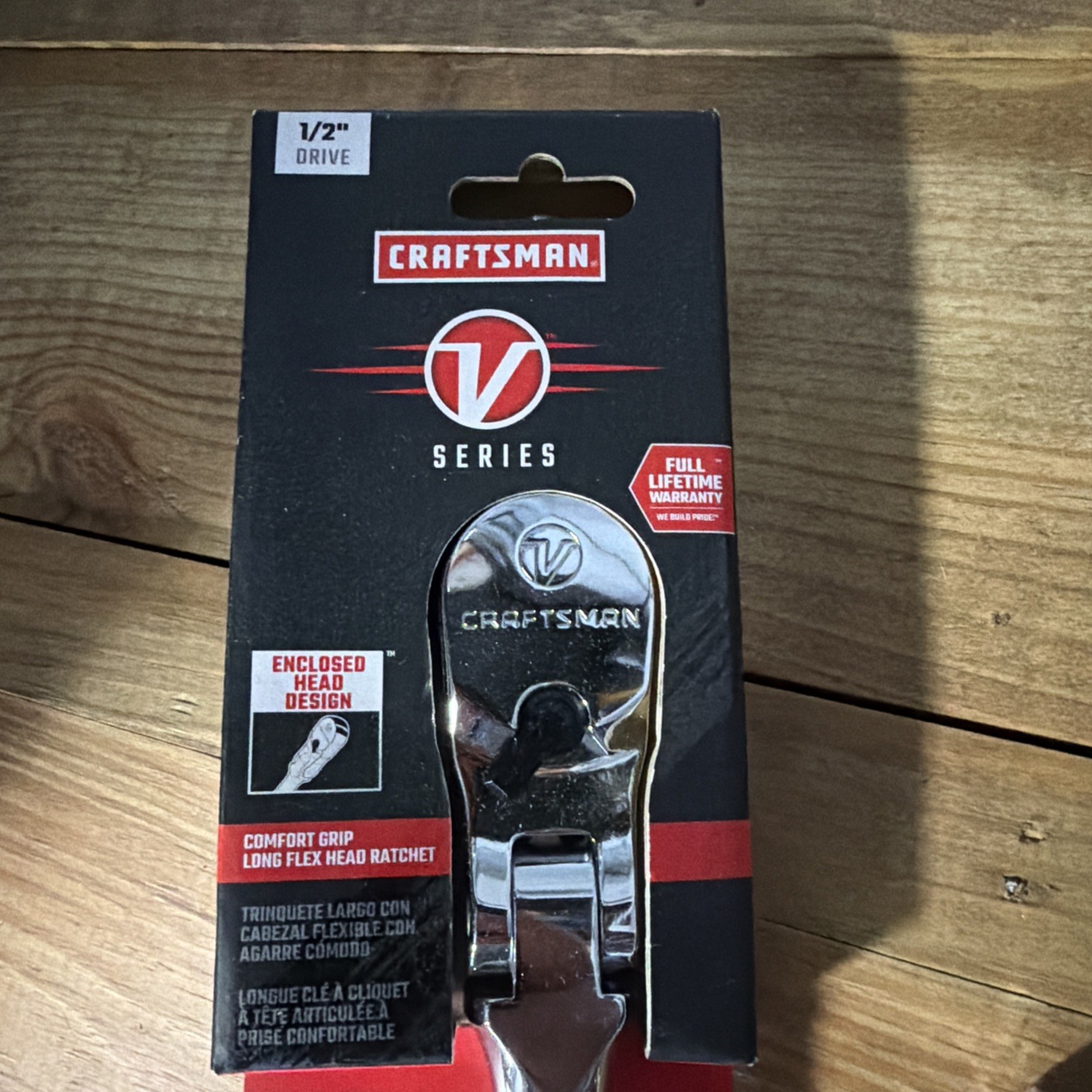 CRAFTSMAN V-SERIES 1/2 in Flex Head Ratchet & Deep SAE Socket Set (CMMT17395V)