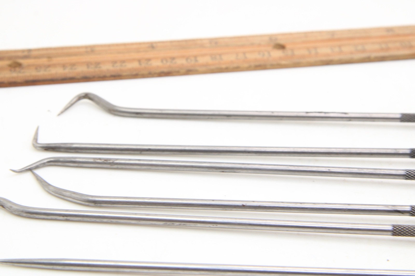 Mac Tools PSCHP6L 6 Piece 10″ Long Black Soft Grip Hook & Pick Set USA