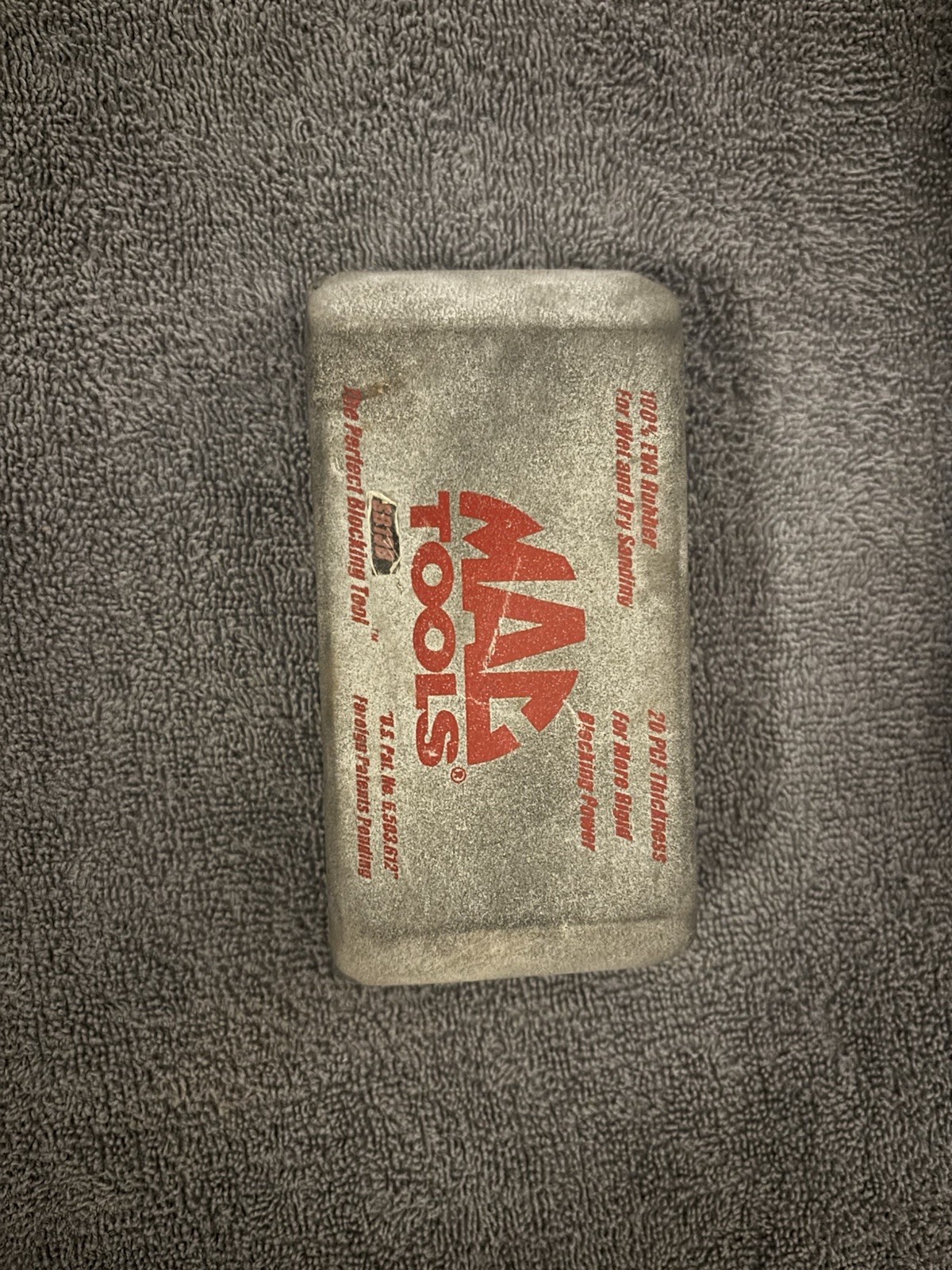 MAC Tools MAX Tools Dura-Block Auto Body Sanding Block Lot 4 EVA Rubber USA