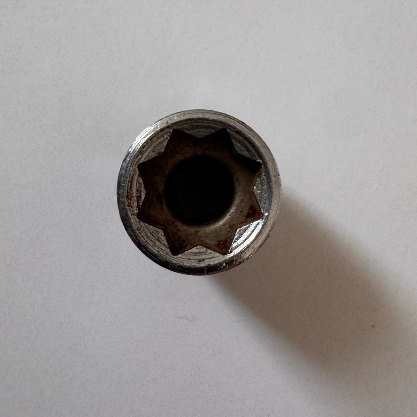 Vtg Snap On Tools TM412 3/8″ Drive Double Square 8pt Socket