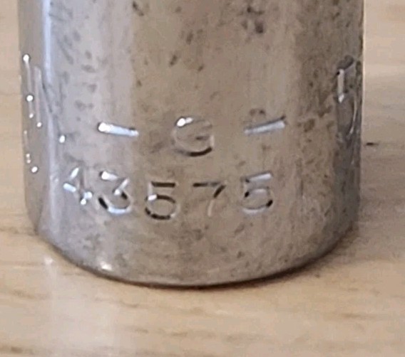 Craftsman Made In USA SAE 6 PT 1/4 Drive Sockets -V-5/16, 11/32, 3/8, 7/16, 1/2