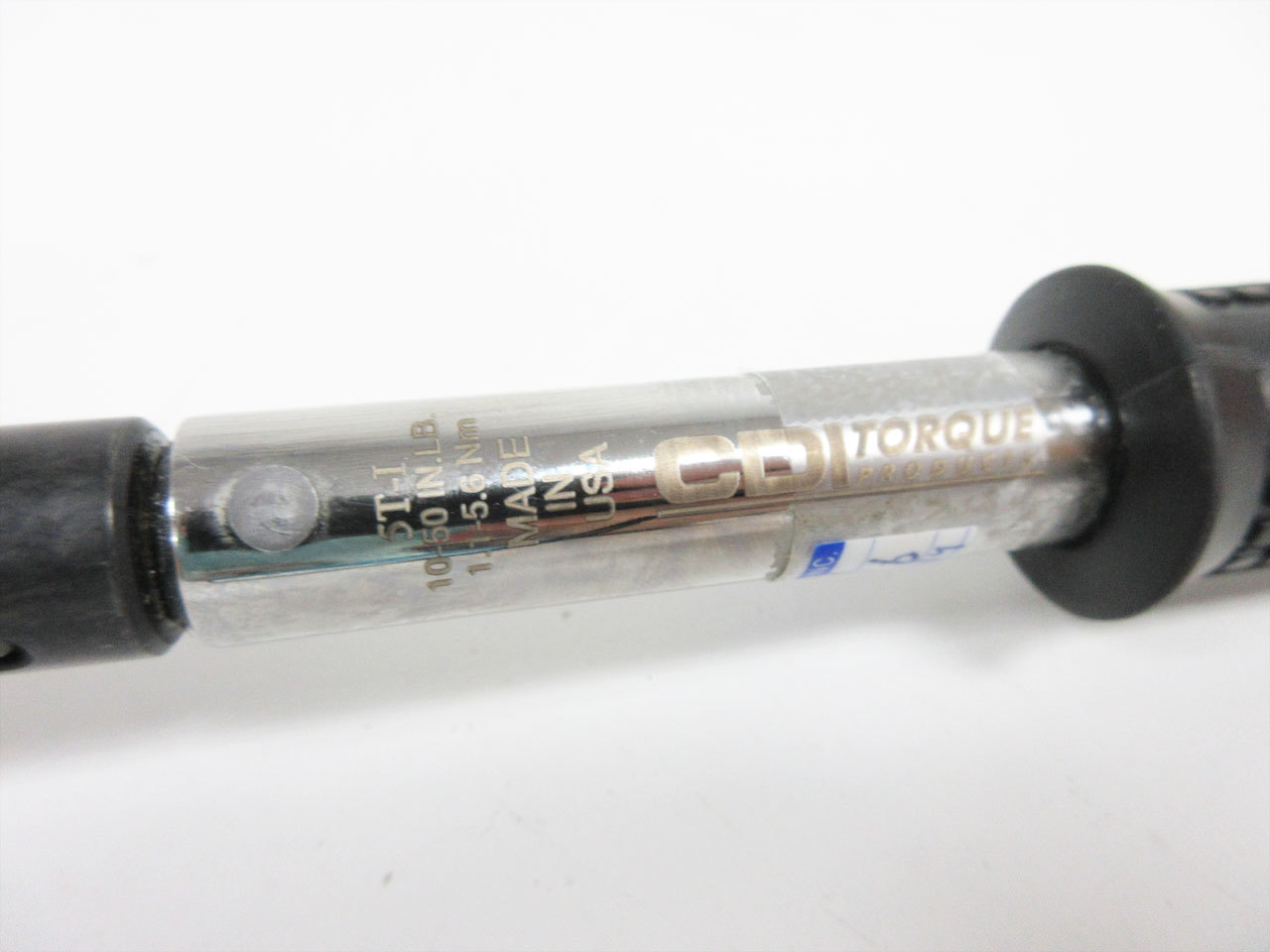 CDI TORQUE 5T-I 10 – 50 IN LB TORQUE WRENCH W/ SNAP-ON QJO 20A 5/8 B HEAD QJO20A