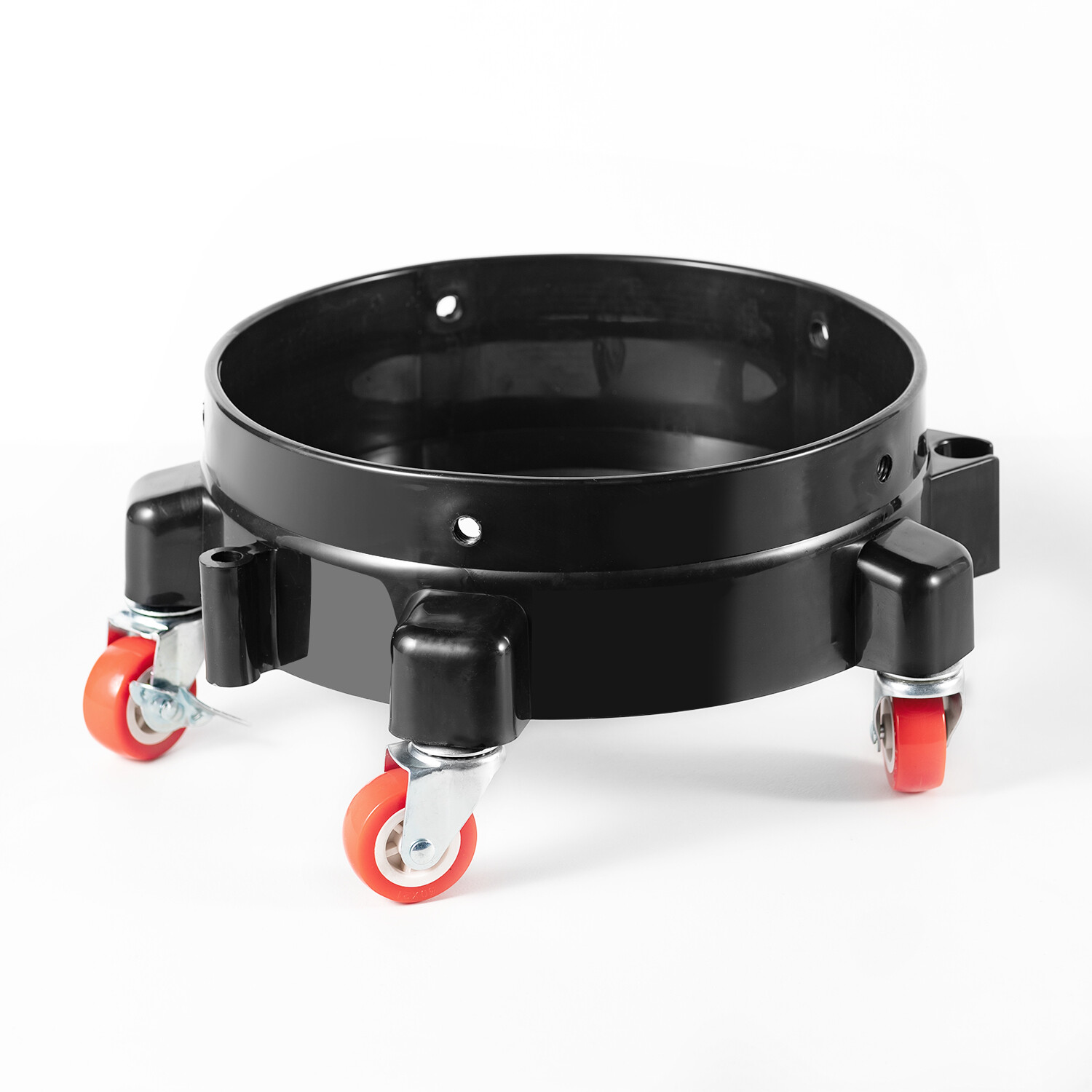 SGCB Pro 12» Bucket Dolly Easy Push Rolling 5 Roll Swivel Casters for 5 Gallon