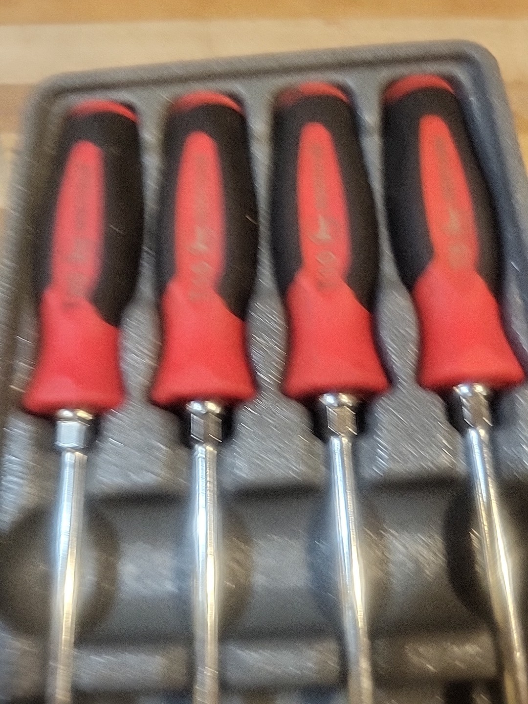 SNAP ON SGDTX40B Red/BLACK Handle TORX Driver. EUC 🔥 🇺🇸