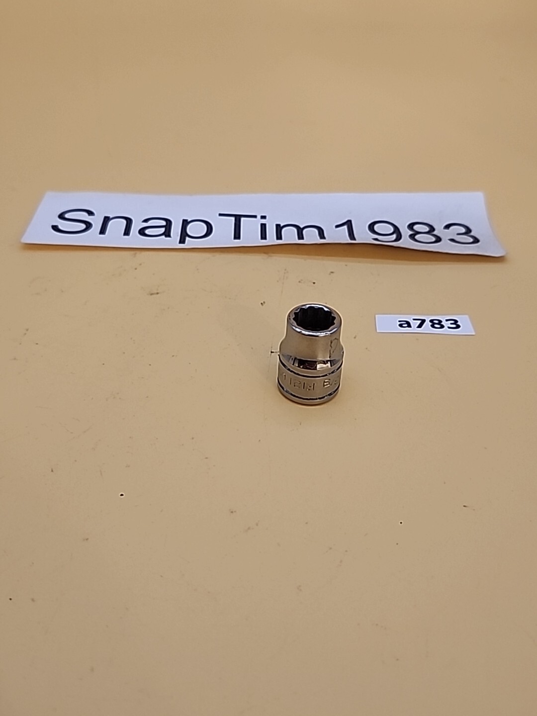 Snap-on Tools F121 3/8″ Drive 3/8″ 12pt Socket USA