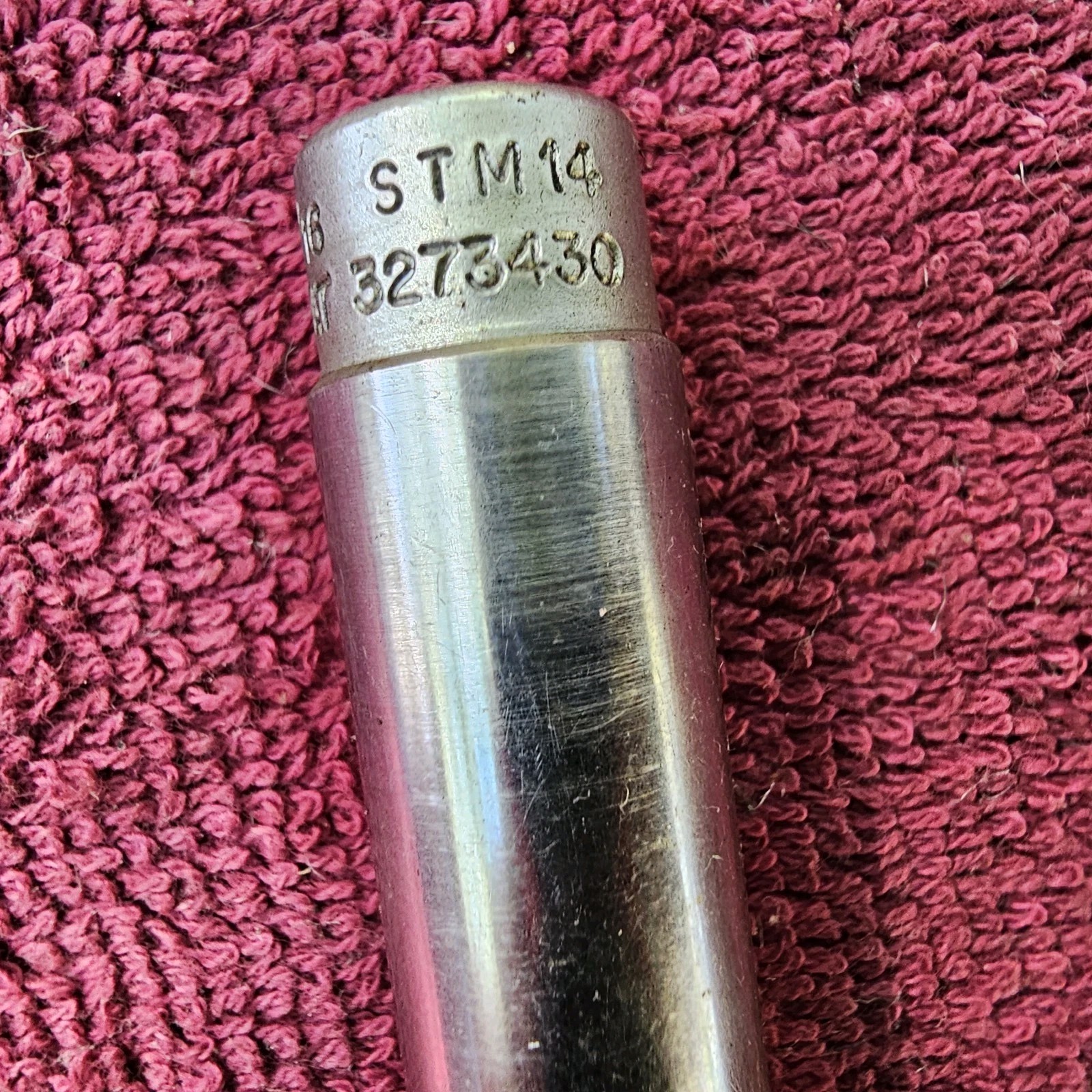 1968 Snap-on STM14 7/16″ Deep Socket 1/4″ Dr. 6 Pt.