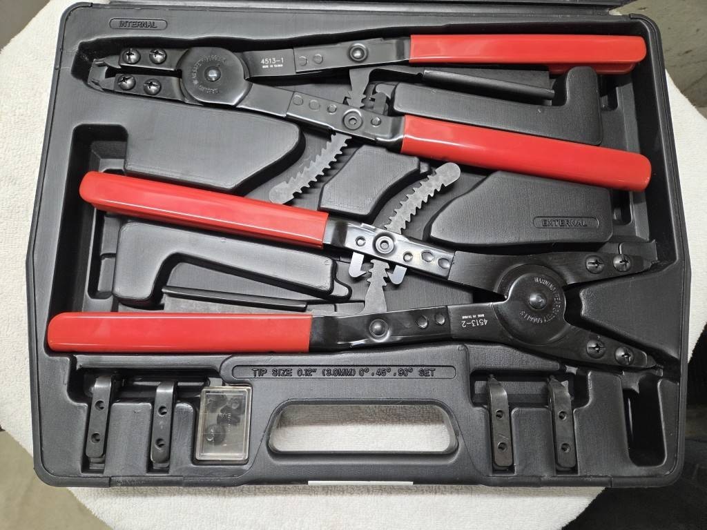OTC 4513 Large Locking Snap Ring Plier Set