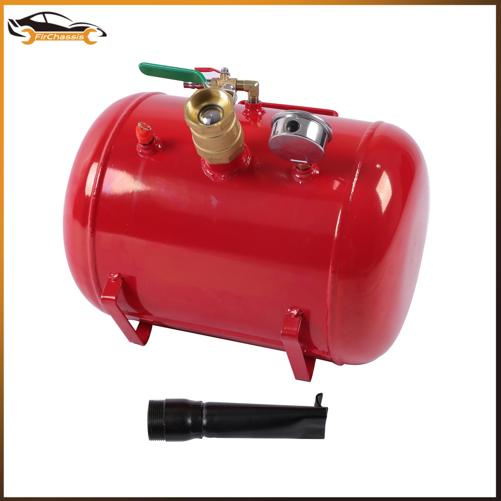 Red Air Tire Bead Seater 7.5 Gallon Blaster Tool Seating Inflator Truck 145PSI