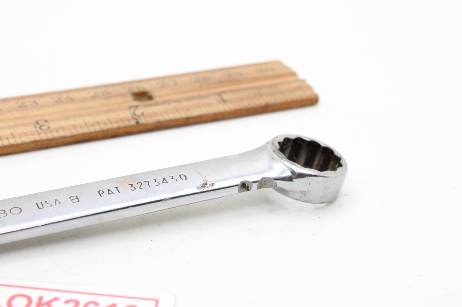 Snap-on Tools OEX-180 9/16″ 12 Point Short Combination Wrench SAE Chrome USA