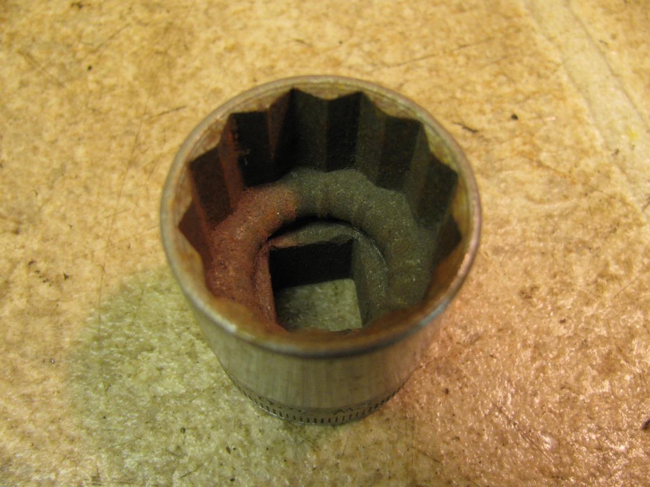 Snap On SW320 1″ 12 Point 1/2″ Drive Shallow Chrome Socket