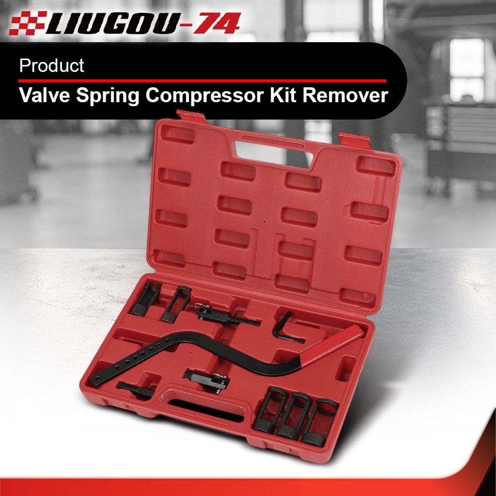 Valve Spring Compressor Kit Remover & Installer Disassembling Tool
