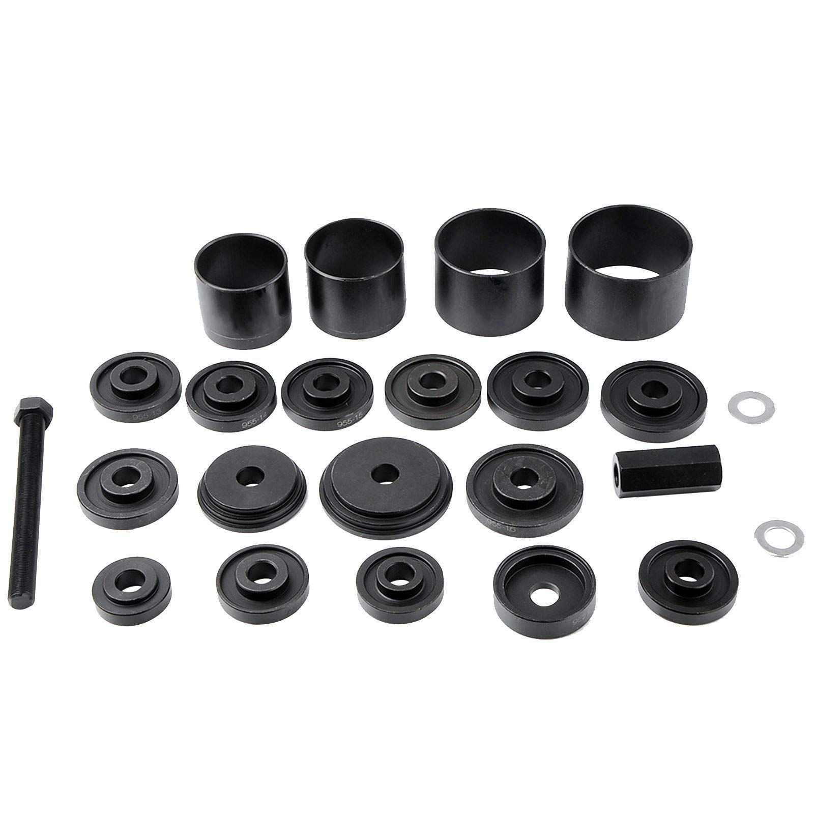 WINMAX TOOLS AUTOMOTIVE 23 Pcs FWD Front Wheel Drive Bearing Adapters Puller…
