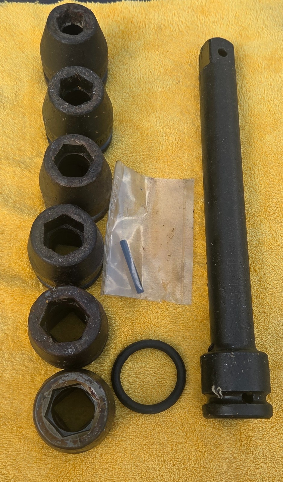 «Belzer» Germany 3/4 inch Drive Short 6pt Metric Impact Sockets and Extension