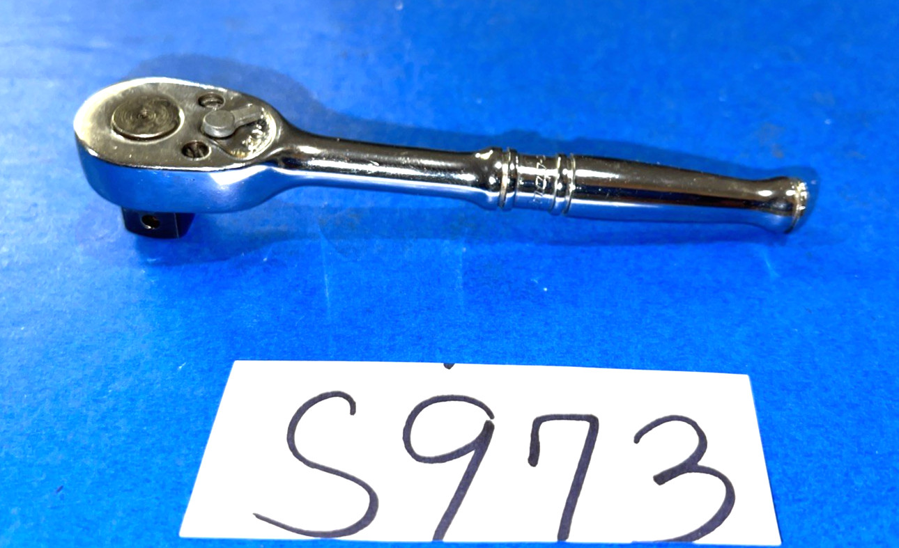 SNAP-ON TOOLS 3/8 DRIVE COMPACT HEAD RATCHET 4-3/8 INCHES LONG FM70A