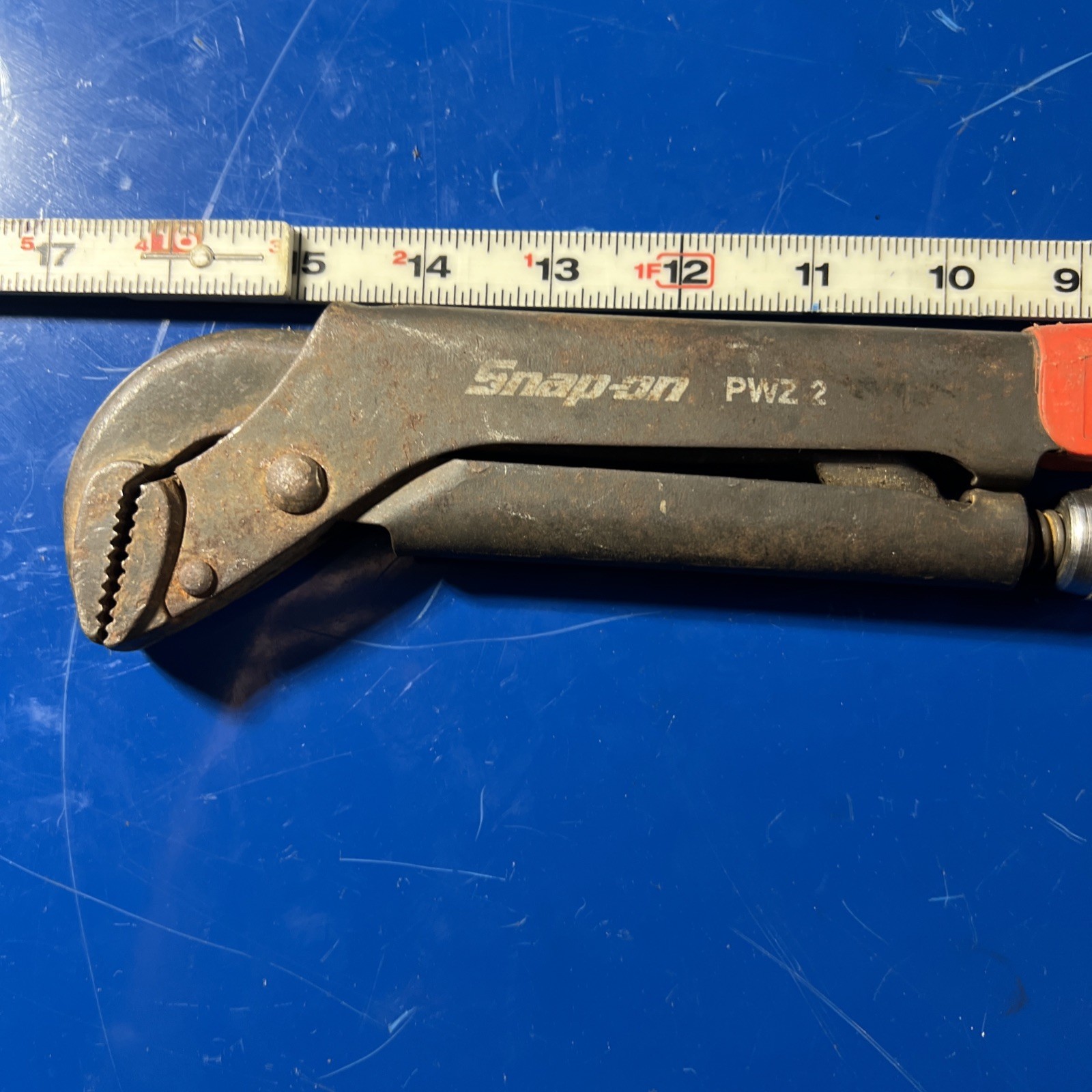 Snap On PWZ2 Adjustable Locking Plier Wrench 17” Used