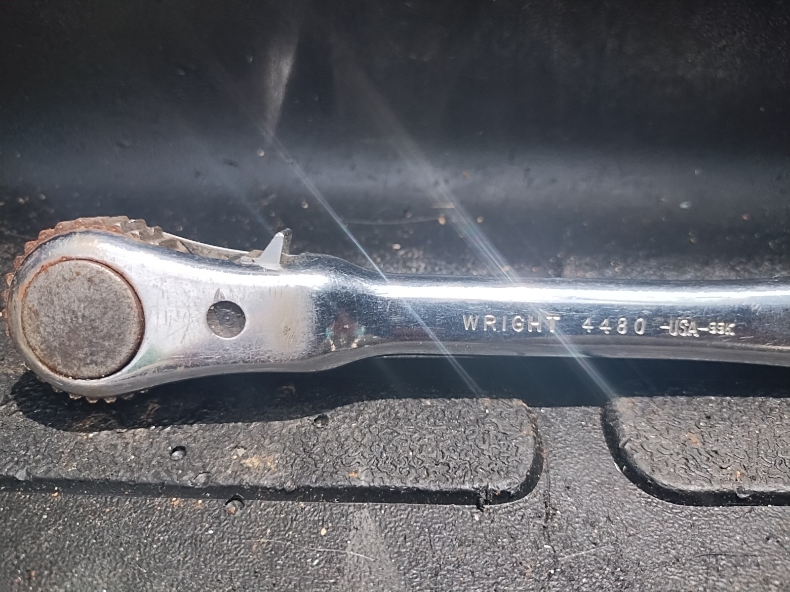 Wright Tool USA 1/2″ Drive Open Gear Ratchet No 4480