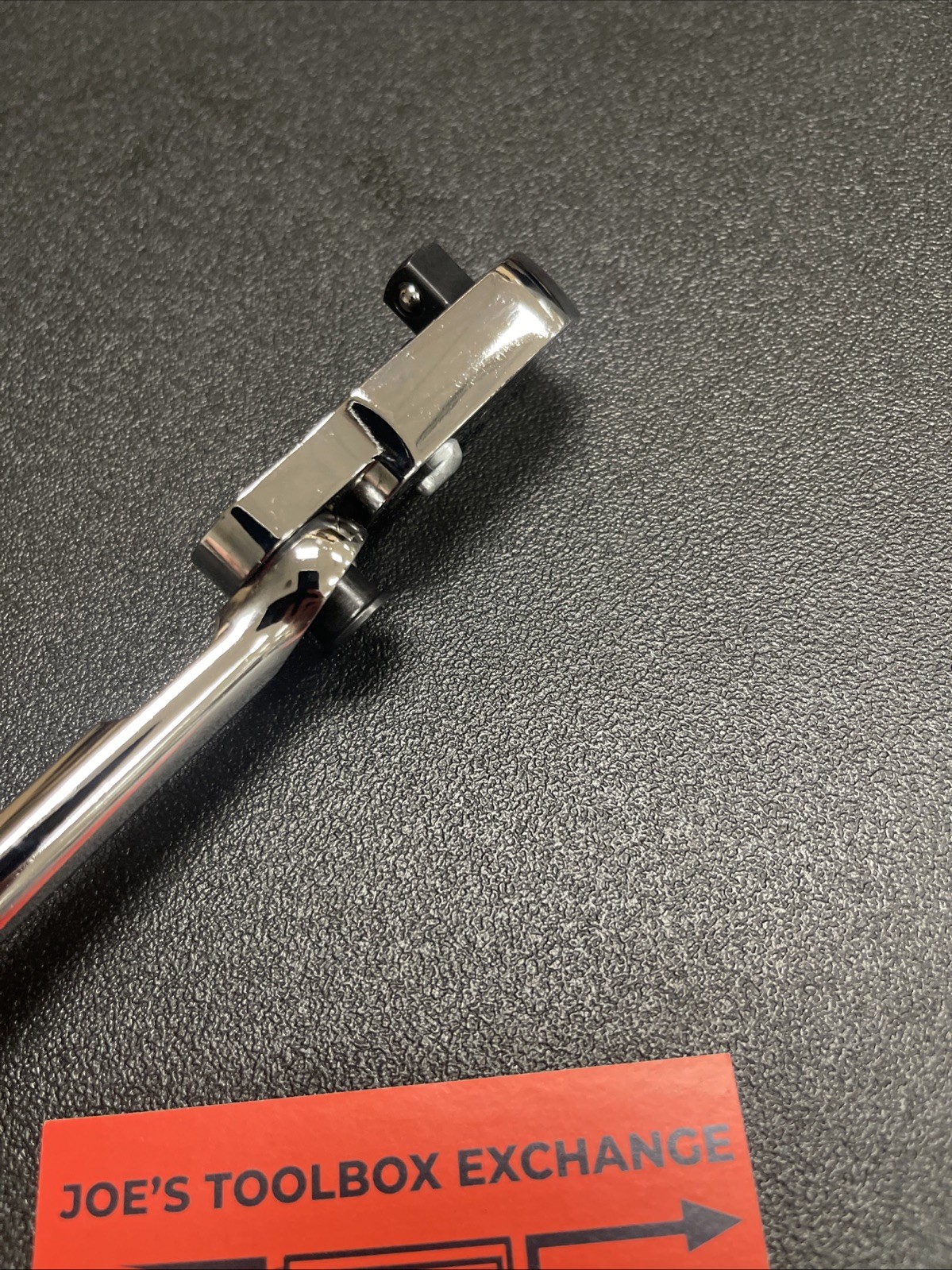 Snap-on Tools USA NEW RED 3/8″ Soft Grip Long Multi-Position Ratchet FHL80MP