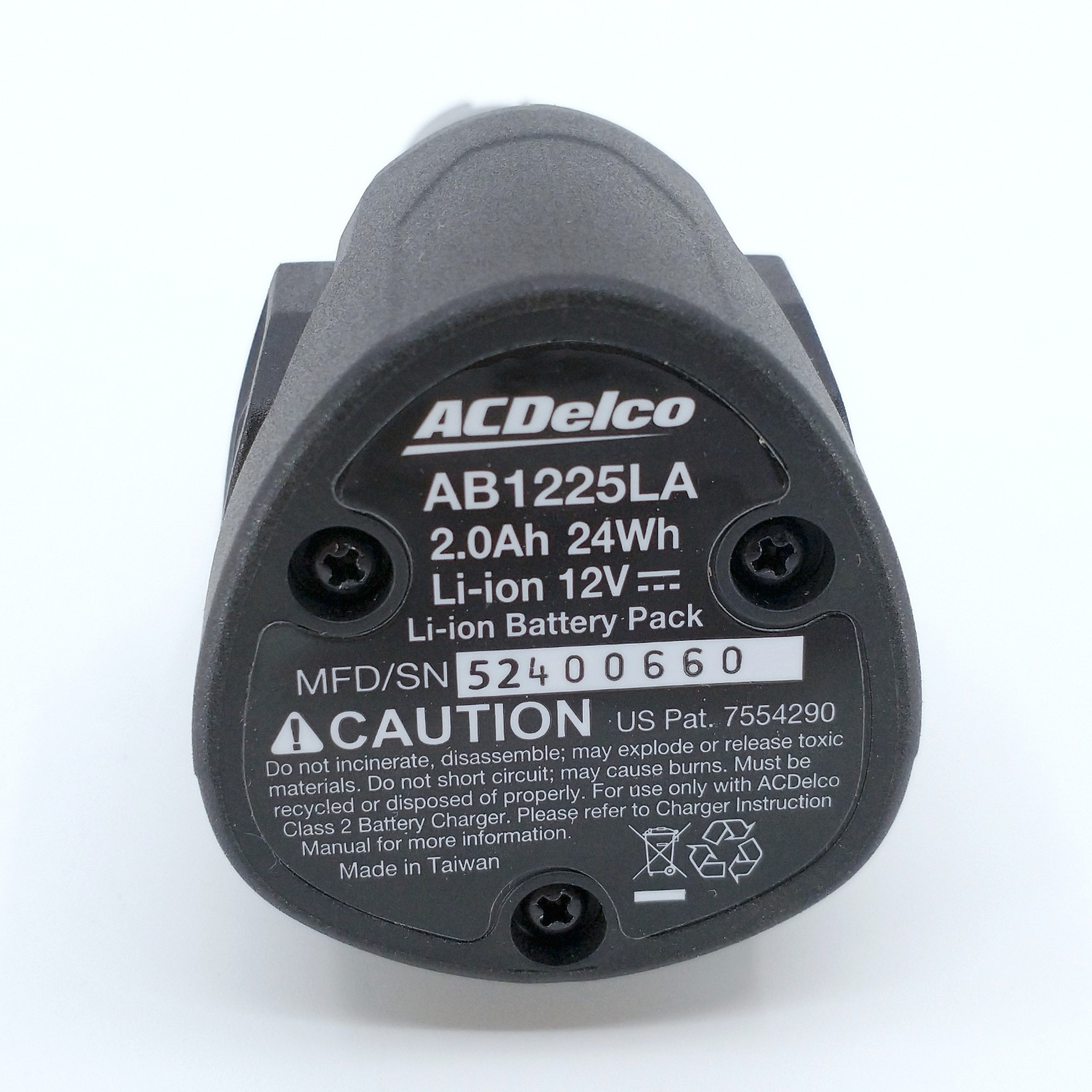 ACDelco ARW1207 Li-ion 12V 1/4″ Ratchet Wrench 30 ft-lbs Torque