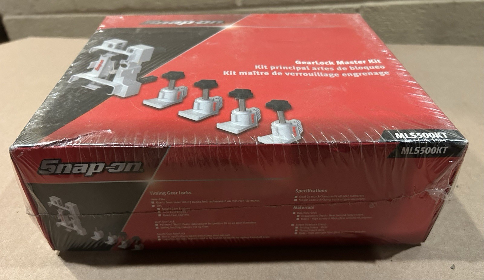 NEW Snap‑On GearLock Master Kit MLS500KT