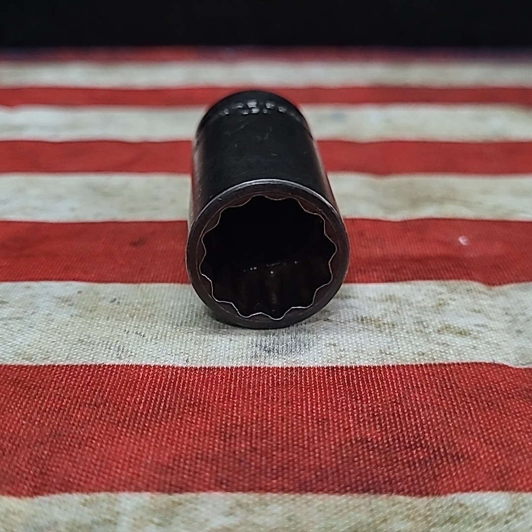 Snap On FDHB180A, 9/16″, 3/8″ Drive, 12 Point, Deep Impact Socket New