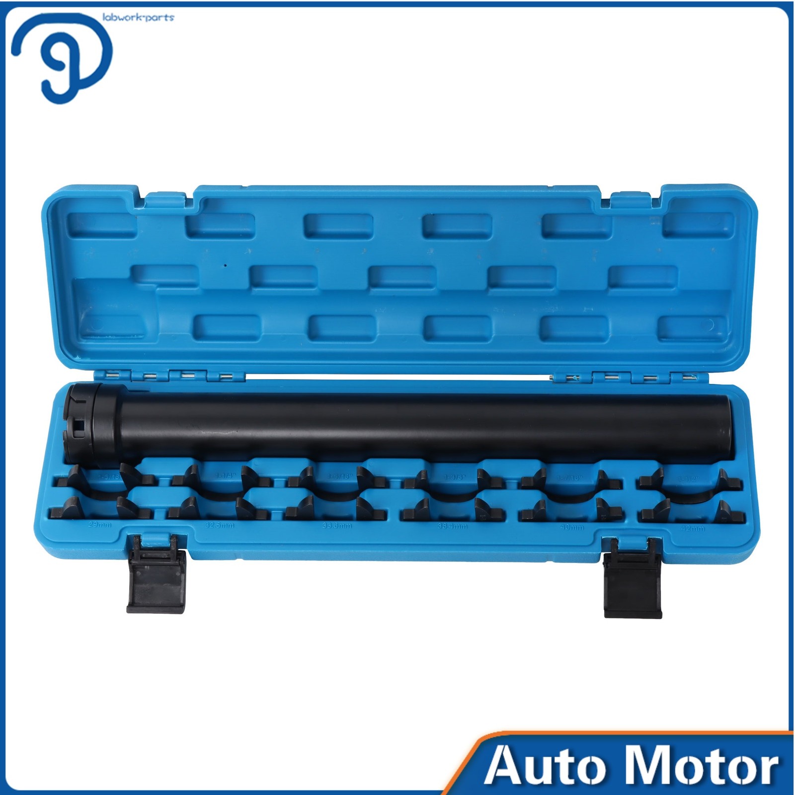 Inner Tie Rod Removal Installation Tool Set with 12 SAE & Metric Adaptors 13pc