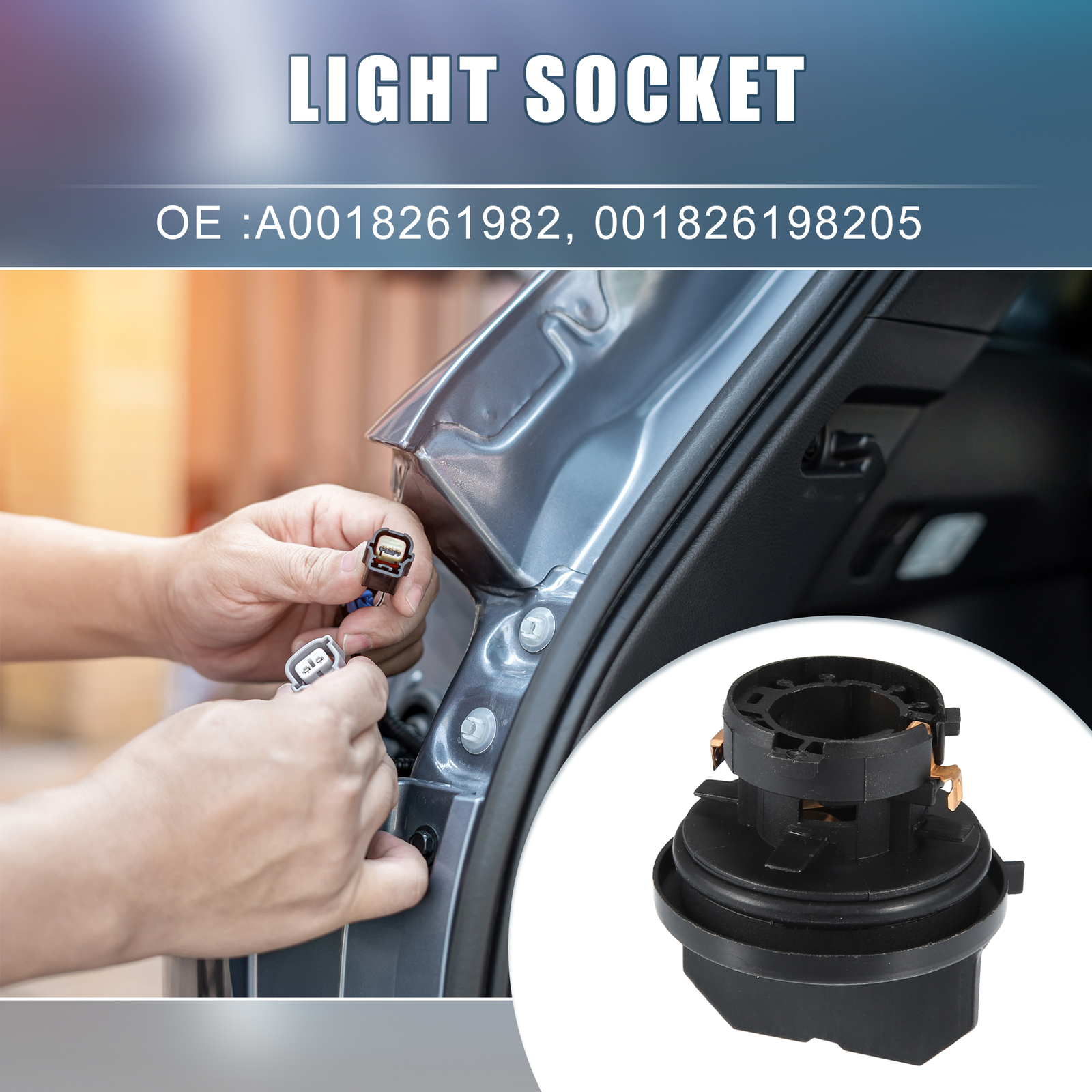 Front Turn Signal Light Bulb Holder No.A0018261982 for Mercedes-Benz ML320 04-07