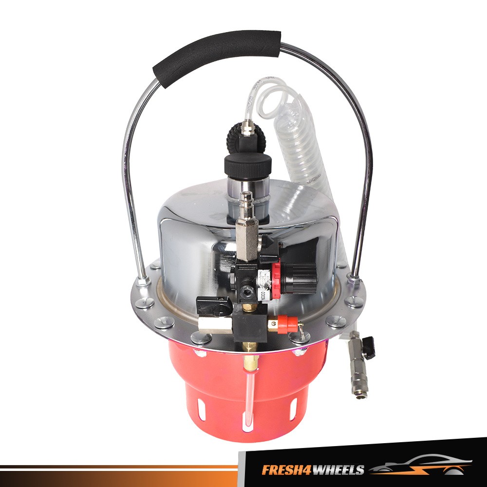 Pneumatic Air Pressure Kit Brake & Clutch Bleeder Valve System Kit Portable