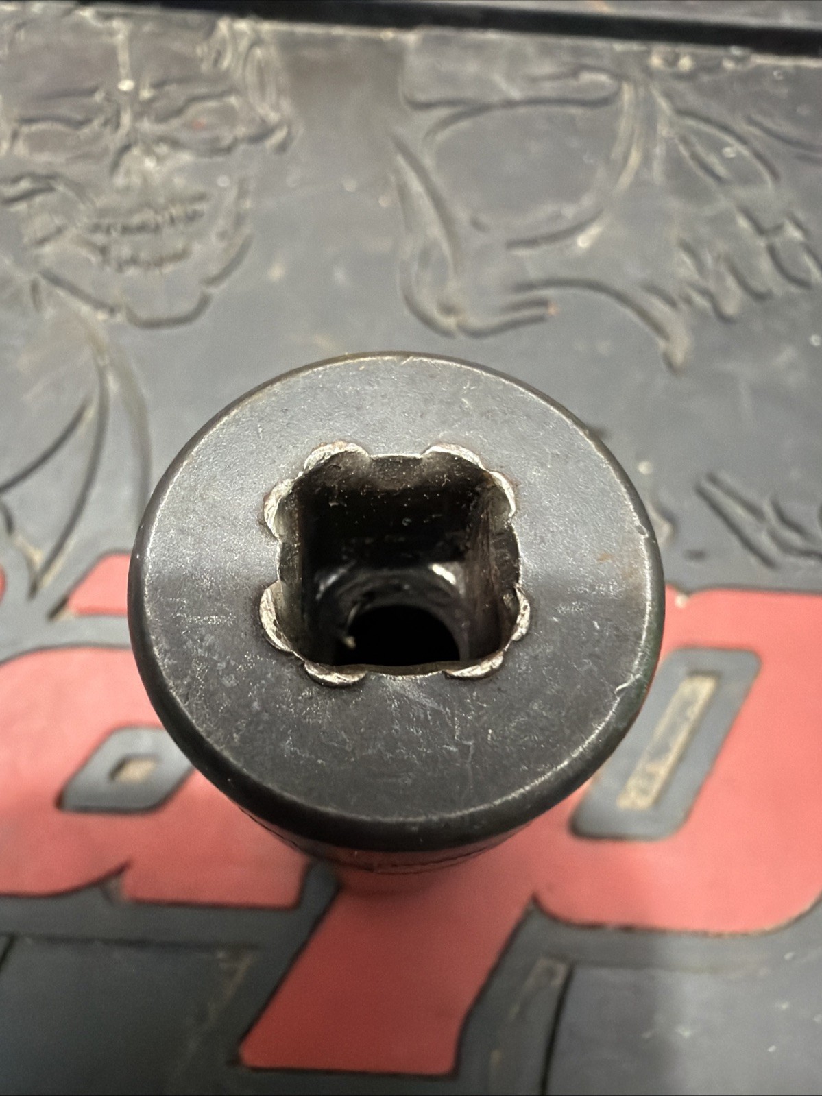 Snap-on Tools 3/8″ Drive 6-POINT Metric 19mm DEEP Impact Socket SIMFM19 🇺🇸