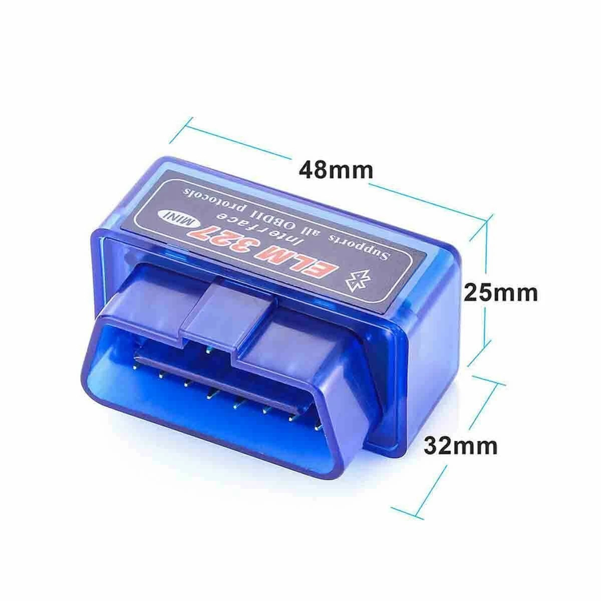 ELM327 OBD2 Code Reader Auto Diagnostic Tool Bluetooth OBDII Scanner for Android
