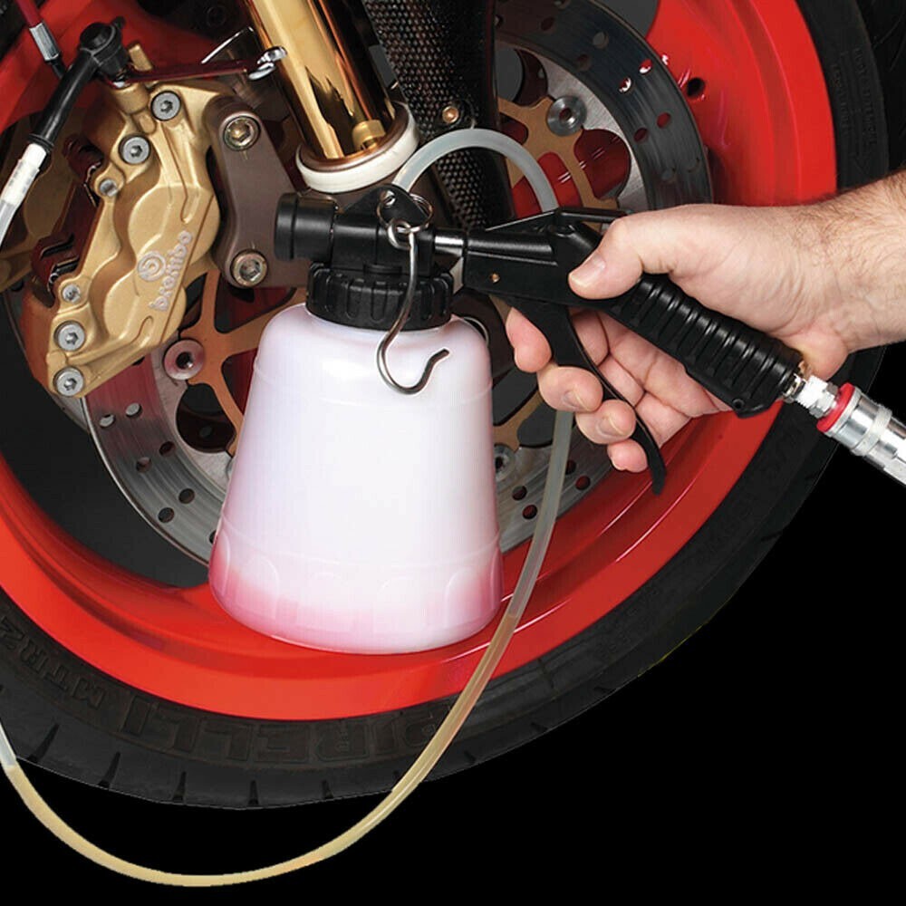 1L Car Brake & Clutch Fluid Bleeding kit Pneumatic Air Vacuum Pump Tool kit
