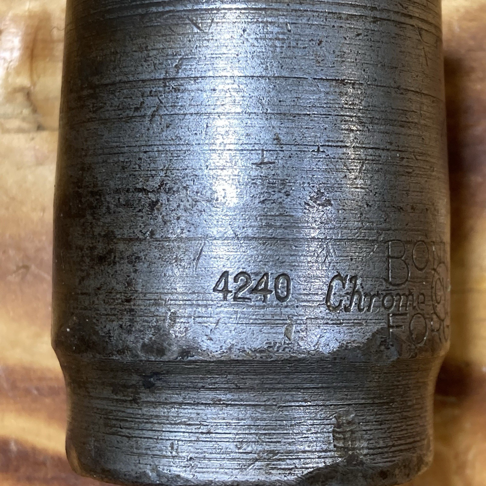 Bonney Forged 3/4” Drive 1-1/4” 6-Point Socket 4240 Vintage Chrome Vanadium