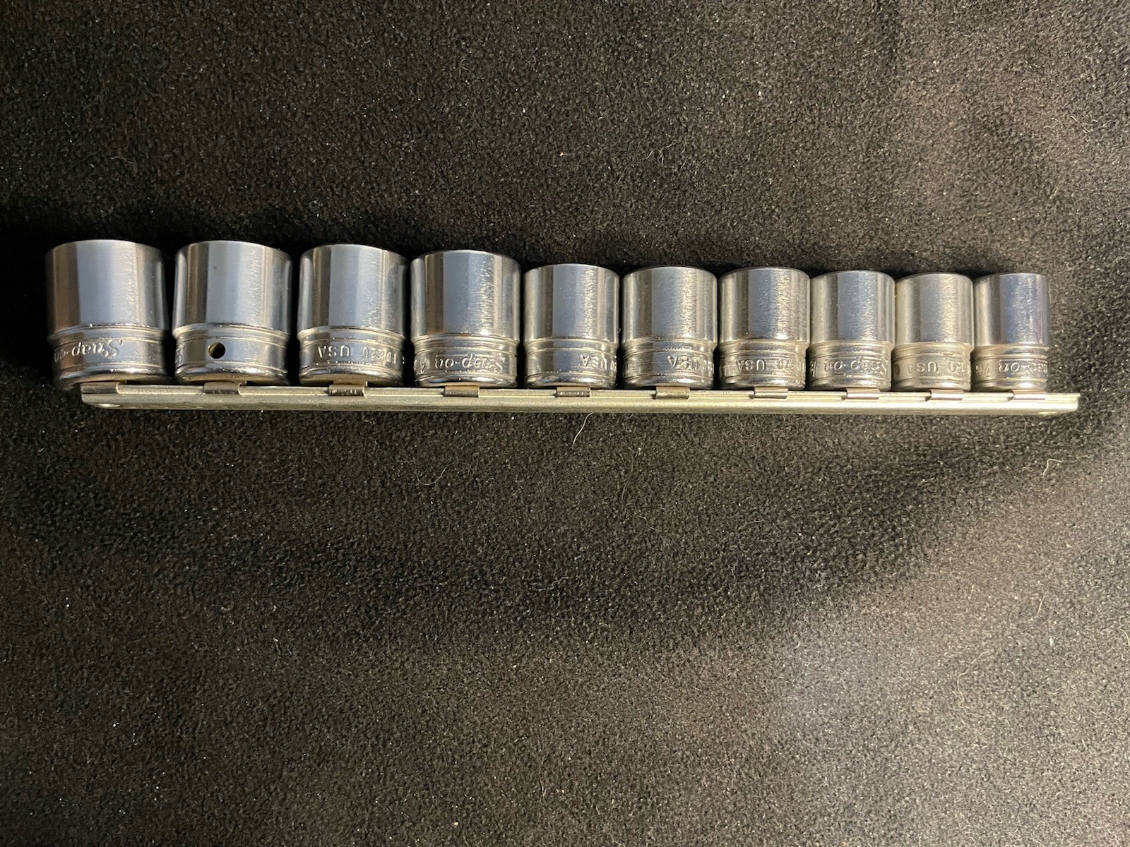 Snap-On Tools USA 11pc 3/8” Weatherhead Socket Set FD 140 – FD250 . 7/16- 25/32