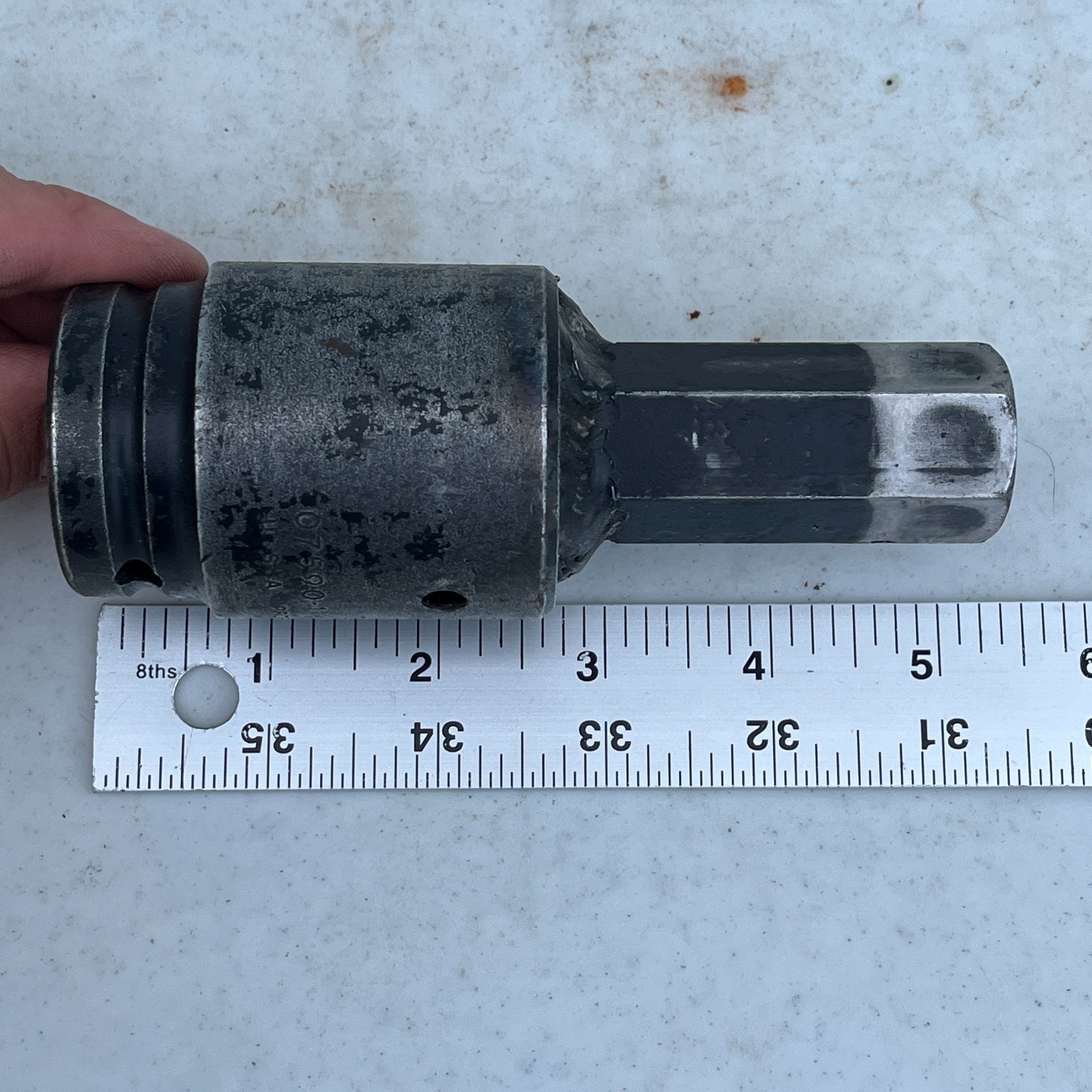 Proto Professional 7590 1” Impact Hex Bit Socket, 3/4″ Drive