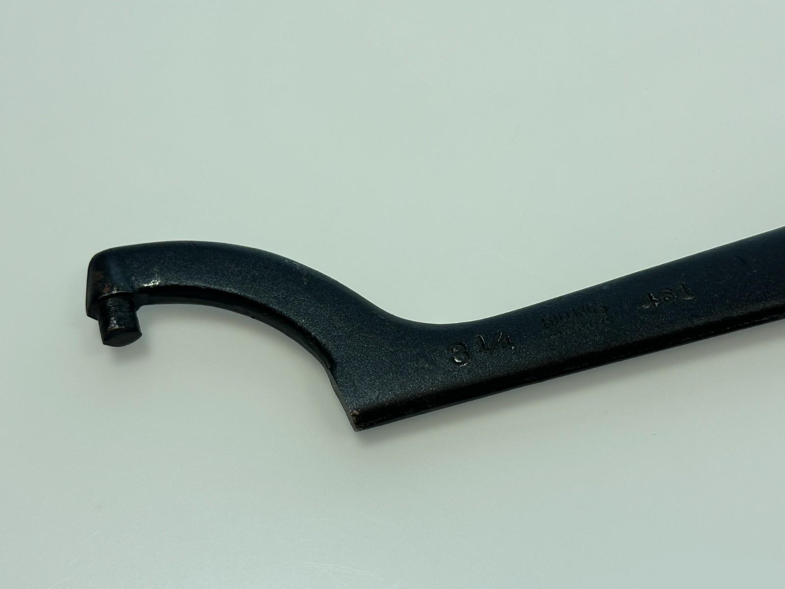 🇺🇸 BILLINGS Tools USA 461 SAE 3-1/4” Single Pin Spanner Wrench, NEW Old Stock